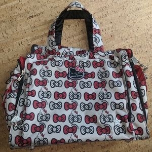 Hello Kitty JuJuBe Be Prepared Diaper Bag Set